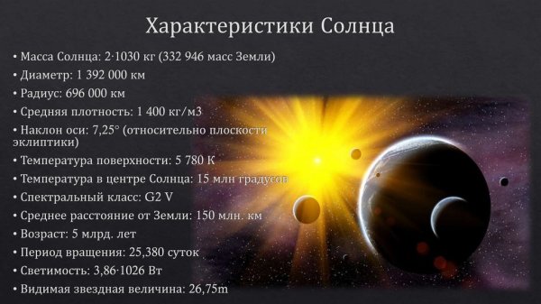 Солнце источник жизни на земле