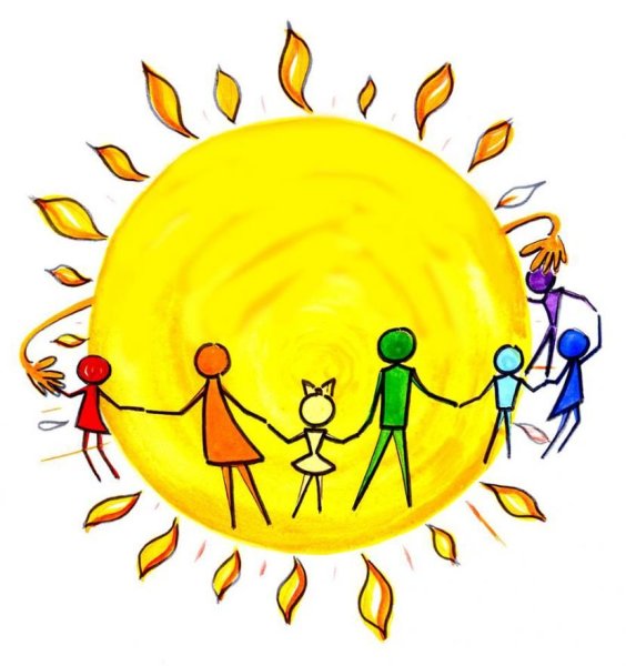 Рисунки солнца для детей