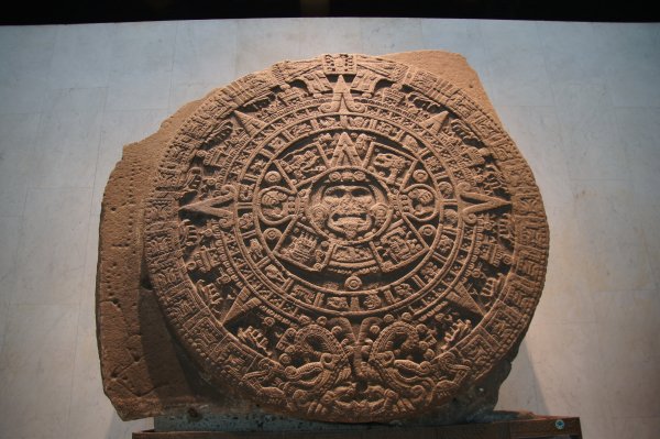 Камень солнца ацтеков музей Мехико
