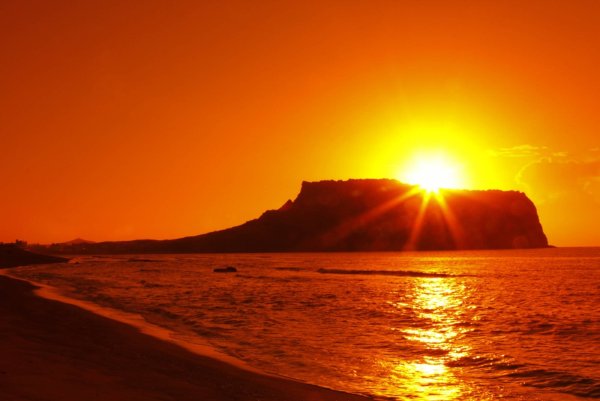 Мексика природа горы Кактус