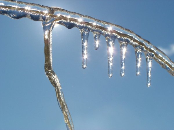 Красивые сосульки