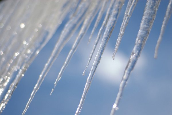 Природное явление сосульки