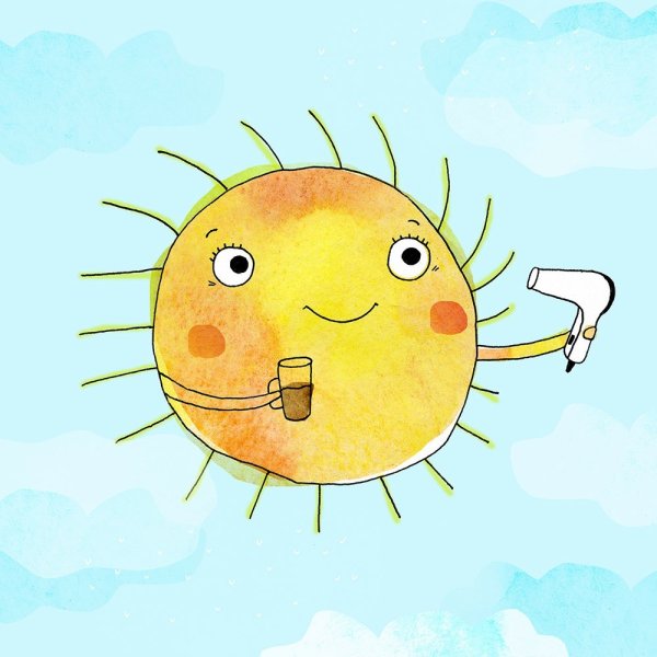 Прикольное солнце