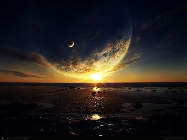 Природа солнце