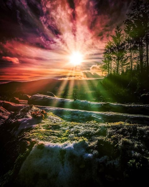 Мистическое солнце