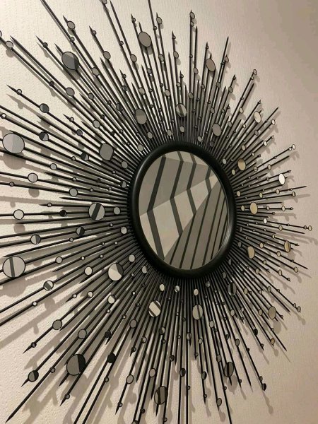 Санберст зеркало-солнце