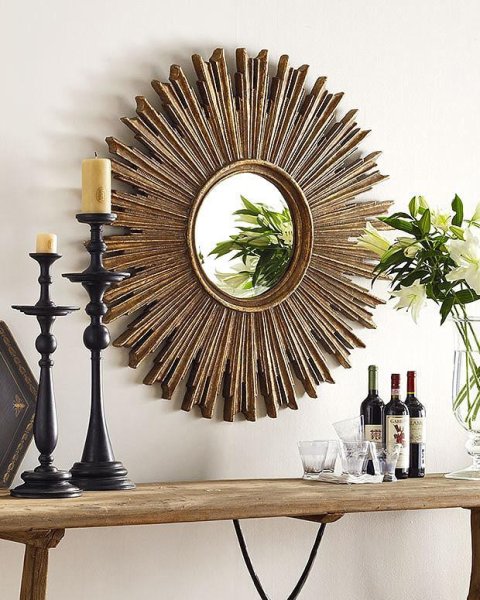 Зеркало "Эллисон" (14c. Gold)