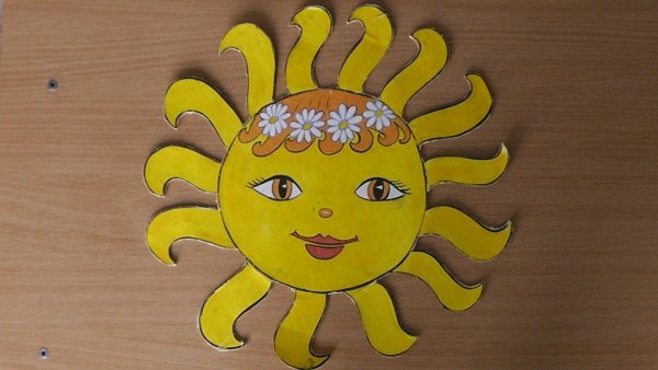 Лицо солнышка
