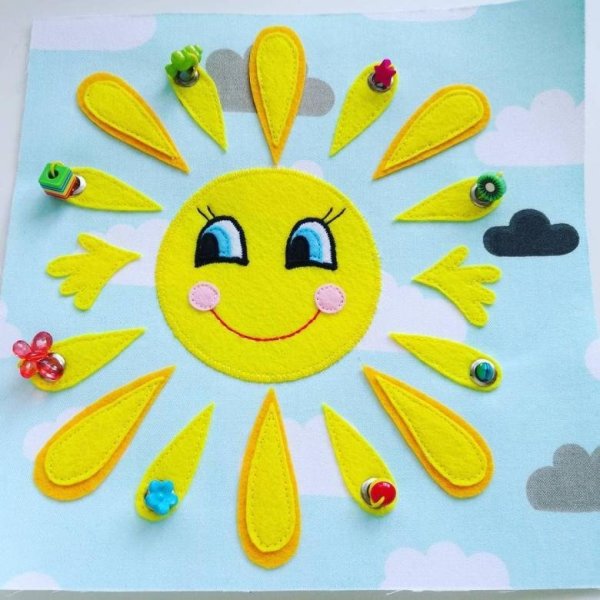 Солнышко из ладошек