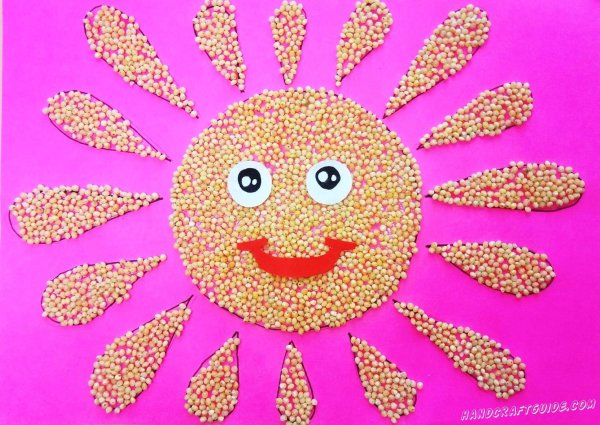 Поделка солнышко