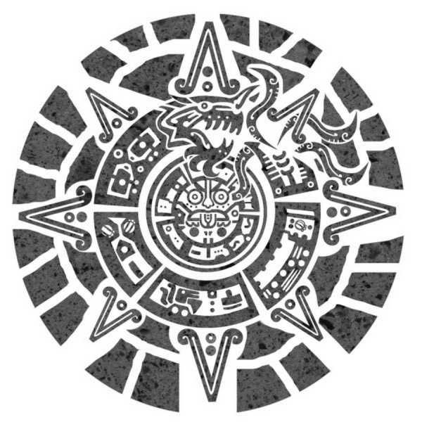 Тату Ацтек Полинезия