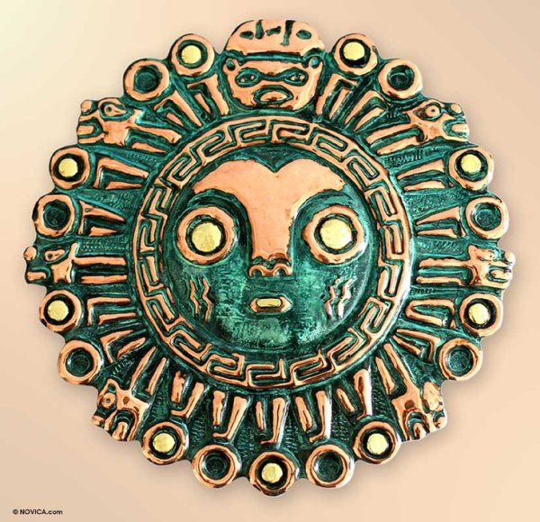 Украшения в стиле ацтеков