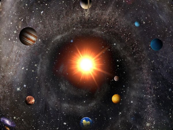 Планета земля во Вселенной