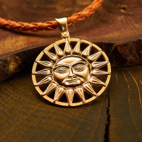 Индейский дух Бога солнца амулет