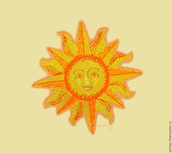 Нашивка солнце