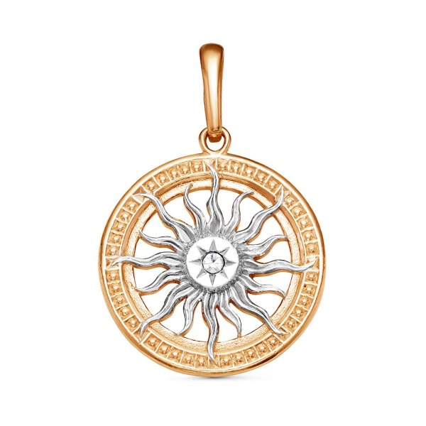 Кулон солнце красная Пресня