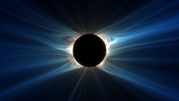 Затмение солнца корона