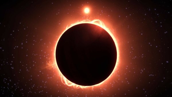 Полное солнчно езатмение