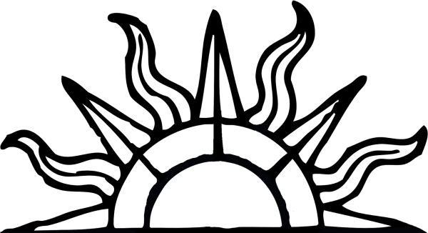 Солнце в короне символ