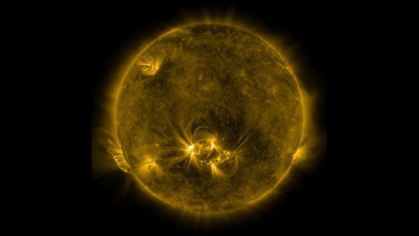 Корона солнца фото