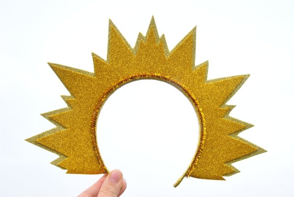 Ободок в виде солнца