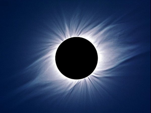 Солнечное затмение Солнечная корона