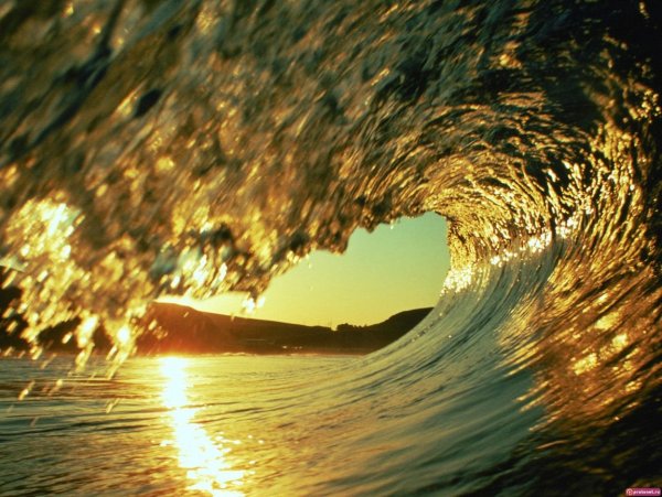 Море волны солнце