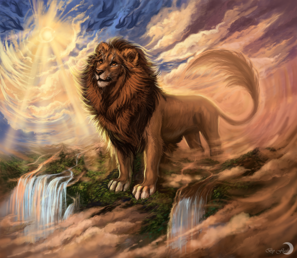 Солнечный Лев арт