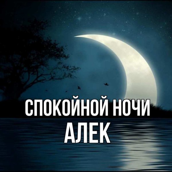 Спокойной ночи родной