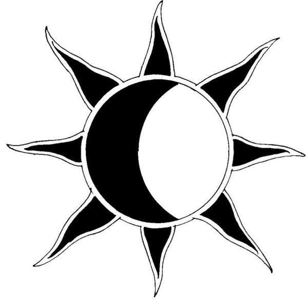 Тату солнце