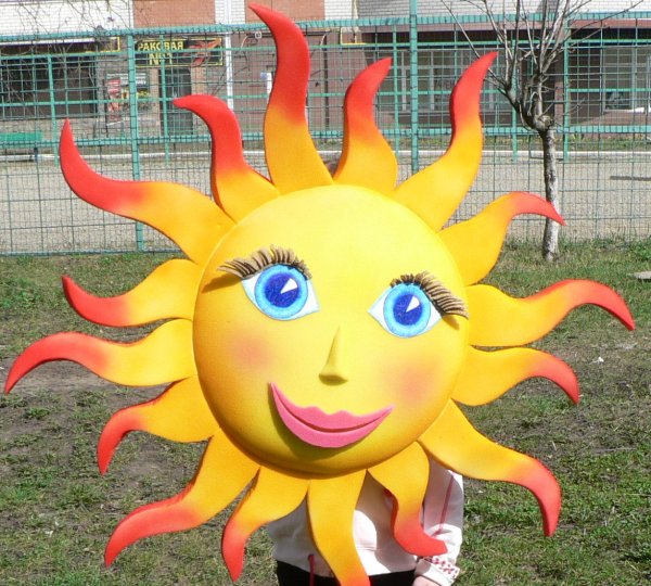 Поделка солнце