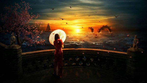 Сказочный закат