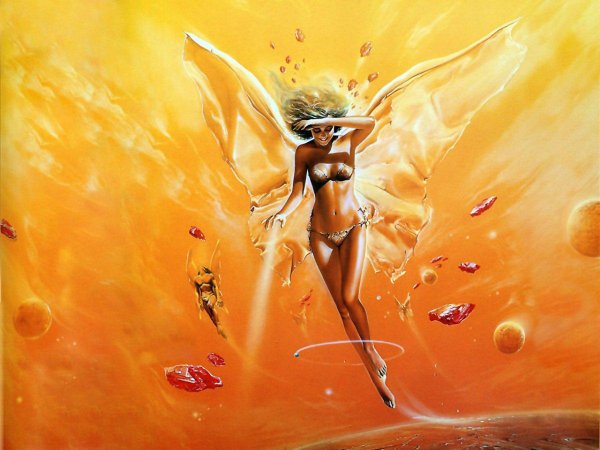 Девушка солнце фэнтези