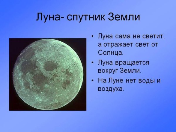 Земля и Луна в космосе
