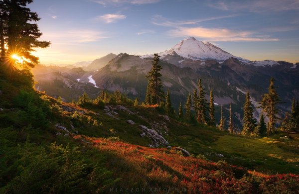 Рассвет фото