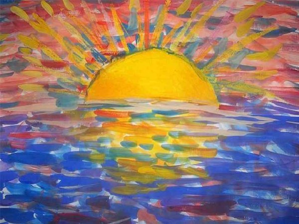 Доброе утро солнце встает