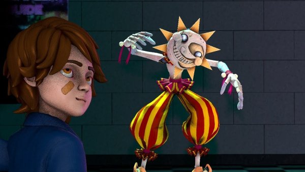 Солнце и Луна ФНАФ 9