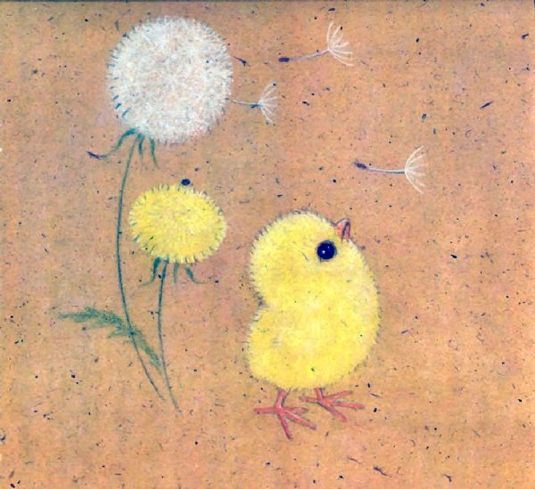 Пасхальный цыпленок для детей