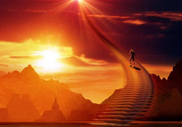 Уходит в закат