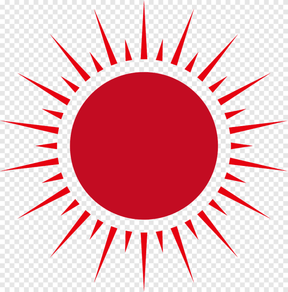 Красное солнце