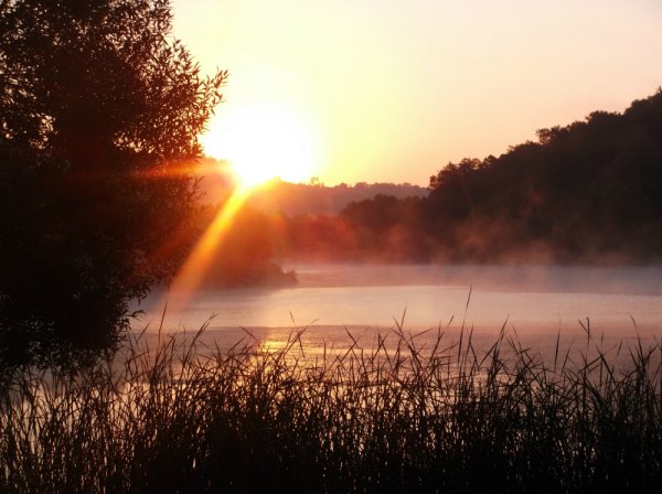 Август рассвет