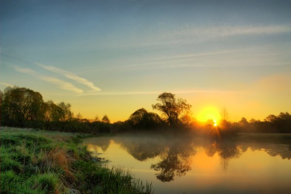 Утро солнце встает