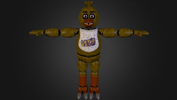 Чика ФНАФ 3d