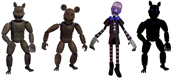 ФНАК персонажи