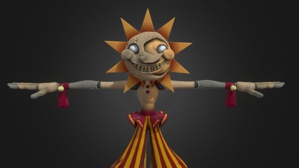 Солнце ФНАФ модель