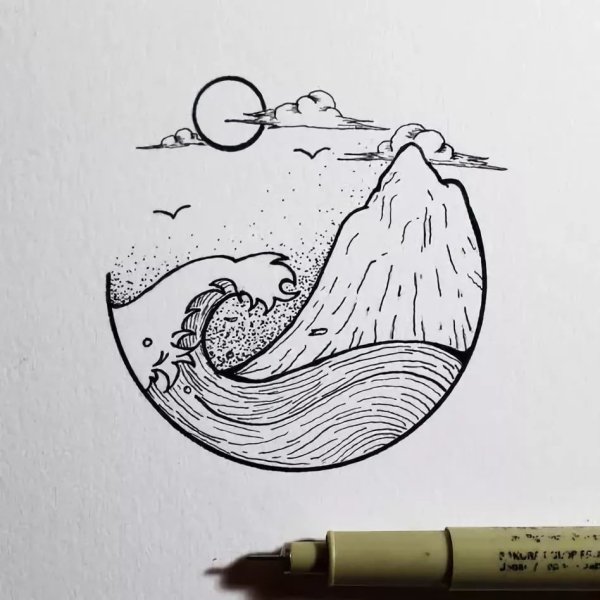 Необычные рисунки для срисовки