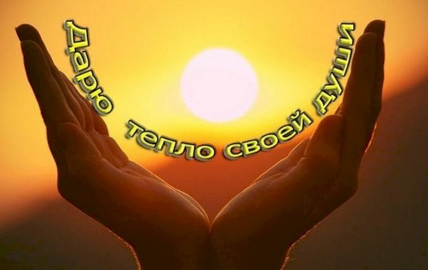 Солнце на ладони