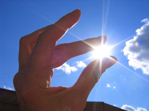Солнце на ладони