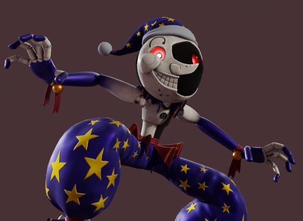 Мун Мэн ФНАФ арт