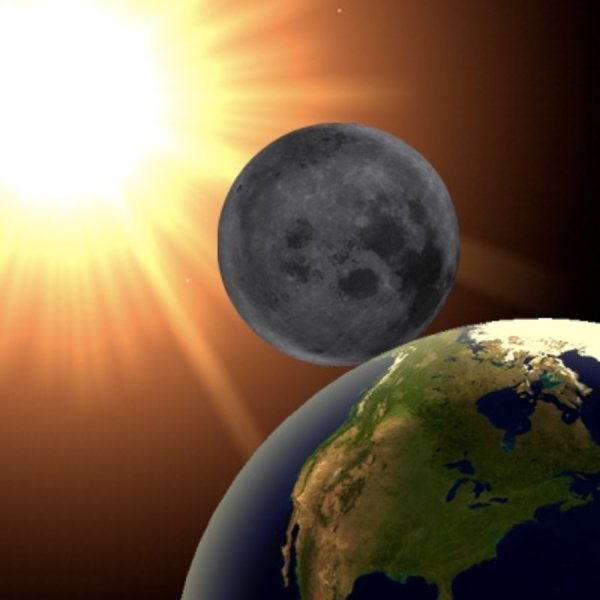 Планеты солнце Луна